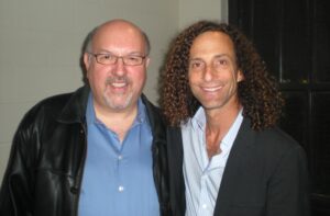 Jeff Ross with Kenny G